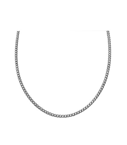 Lang og enkel halskæde i sølv. Aqua Dulce halskæde - dansk design
