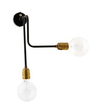 Elegant Molecular væglampe fra House Doctor - væglampe perfekt til glædepærer