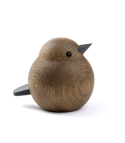 Træfugl fra Novoform Design - populær træfugl i røget egetræ