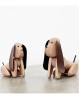 Hunde i egetræ. Dansk design af pynteting fra Andersen Furniture