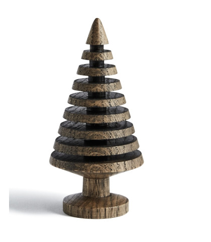 Dekorativt juletræ i røget egetræ - populært juletræ fra The Oak Men