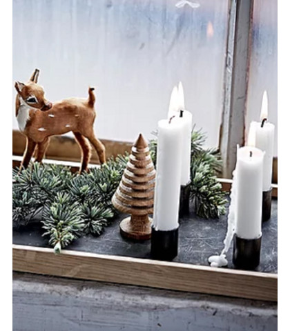 Den perfekte adventsstage fra The Oak Men - bakke med magnetiske lysestager