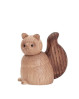 Træfigur formet som et egern. Squirrel fra Andersen Furniture. Kvik egern med sød busket hale