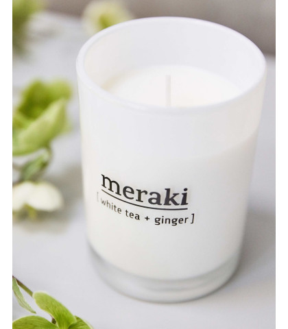Duftlys fra Meraki. Forfriskende duft i hjemmet med flot og stilrent duftlys fra Meraki