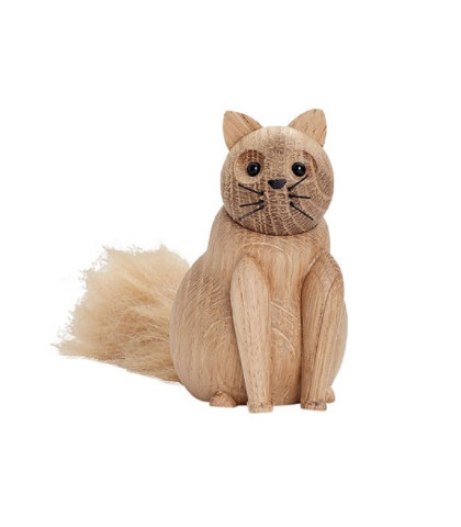Skøn træfigur fra Andersen Furniture. My Kitty er en skøn trækat med bevægeligt hoved. Træfigur med skønt udtryk.