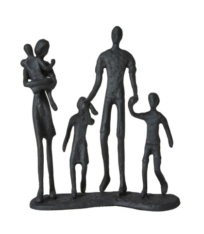 Sort metalfigur fra Speedtsberg. Den perfekte figur til familieboligen.