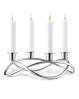 Season lysestage i rustfri - Georg Jensen Season lysestage til 4 lys