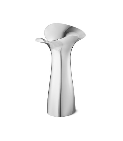 Bloom Botanica vase fra Georg Jensen. Skulpturel vase i stilfuldt design