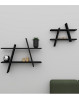 Stor og mellem Amagerhylde i sort. Andersen Furniture i høj kvalitet og design