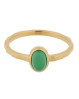 Pernille Corydon ring med grøn sten. Smuk og iøjnefaldende fingerring  fra Pernille Corydon