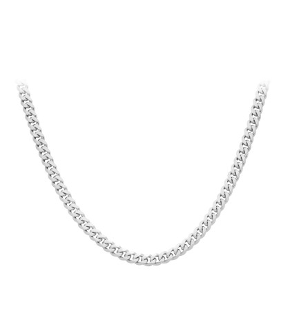 Unisex halskæde fra Pernille Corydon - bred ankerkæde i sølv som passer både til mænd og kvinder