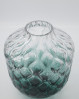 Vase med de skønneste detaljer. House Doctor glasvase med grønlige nuancer