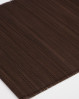 Flot mørkebrun dækkeserviet fra House Doctor - lavet af bambus