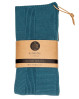 Strikket håndklæde med fine detaljer. By LOHN håndklæde fremstillet af 100% økologisk bomuld.