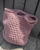 Skøn taske i kraftig kvalitet. Håndlavet taske/net fra By LOHN.
