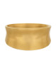 Saga ring fra Pernille Corydon. En bred ring med et godt mix af både det rå og det feminine look