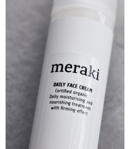 Styrk hudens naturlige elasticitet med Meraki ansigtscreme - Daily Face Cream