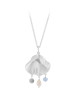 Den perfekte halskæde til sommerfesten. Pernille Corydon halskæde med sølv-vedhæng og perler. Sea Treasure halskæde i sølv.