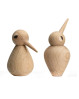 Skønne træfigurer fra Architectmade. Fugle som kan skifte udtryk, alt efter hvordan du sætter hovedet og vender kroppen.