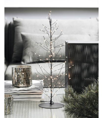 Juletræ med små LED-lys på grenene. House Doctor Glow juletræ med fine detaljer