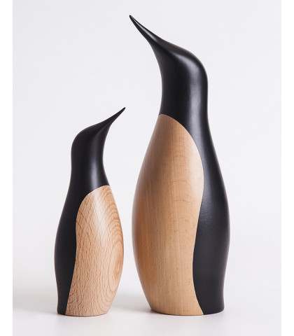 Perfekt makkerpar - den lille og den store pingvin fra Architectmade