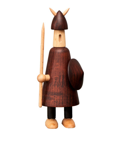 Viking figur fra Andersen Furniture. Stor viking træfigur