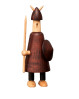 Viking figur fra Andersen Furniture. Stor viking træfigur