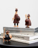 Stilfuldt og smukt design på viking træfigurerne. Sæt med 3 viking træfigurer fra Andersen Furniture
