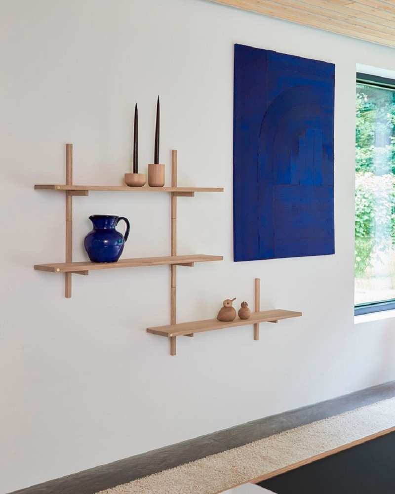 Andersen Furniture hylde med fine og elegante detaljer -Fri fragt