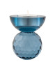 Fyrfadsstage i blå glas. House Nordic Burano fyrfadsstage til den moderne indretning