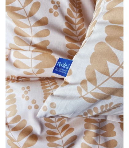 Luksus sengetøj fra Notes By Susanne Schjerning. Sengetøj med mønster af bregneblade
