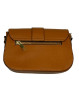Stil og lækkert design fra Just D'Lux. Cognac farvet skind taske.