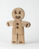Den kække Gingerbread Man som alle vil have fingre i. Skøn træfigur fra BoyHood Design