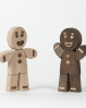 Skal de søde Gingerbread Men fra BoyHood Design have den bedste plads på hylden i din stue.