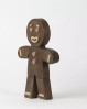En skøn træfigur som både børn og voksne vil elske. Den kække Gingerbread Man fra BoyHood Design