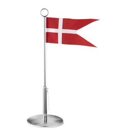 Georg Jensen fødselsdagsflag fra Bernadotte kollektionen. Smukt og elegant fødselsdagsflag til særlige lejligheder
