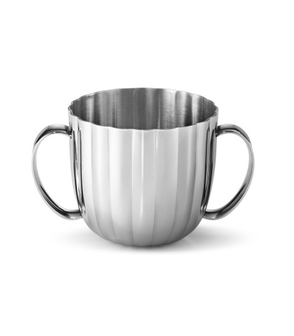 Den klassiske stålkop til det lille barn. Georg Jensen stålkop i klassisk og elegant design