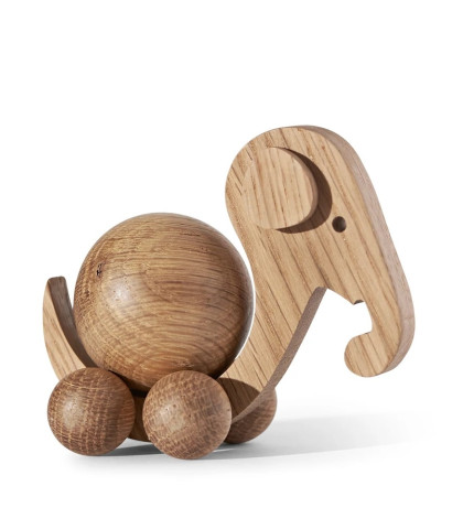 ChiCura træfigur Spinning Elephant. Bring naturen ind i din indretning med hyggelige træfigurer fra ChiCura