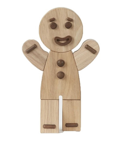 Gingerbread Man fra BoyHood Design tilfører stil, charme og god stemning til din boligindretning.