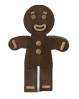 Gingerbread Man i røget eg fra BoyHood Design. En træfigur som både børn og barnlige sjæle vil elske.