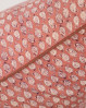 House Doctor pudebetræk til din pyntepude. Pudebetræk med sødt mønster på mat rød baggrund.