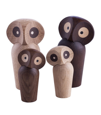 De smukke Owl træfigurer fra Architectmade er til dig, som elsker god stil og smukt design.
