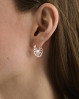 Meget smukke Bellis øreringe fra Pernille Corydon. De perfekte øreringe til konfirmanden.