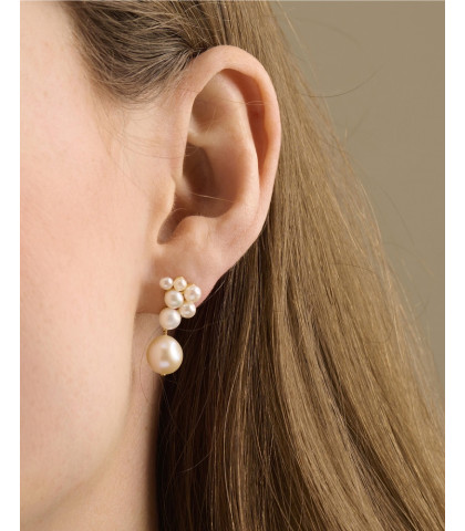 Perleøreringe som du bare må eje. Øreringene er både romantiske og feminine. Pernille Corydon perleøreringe med et tidløst og klassisk udtryk.