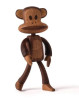 En abe-træfigur som oser af nysgerrighed og undren. Paul Frank Julius træfigur som elsker at komme på eventyr