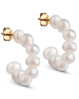 Pearlie chunky hoops fra ENAMEL Copenhagen. Utrolig smukke og elegante hoops med store perler