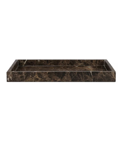 Meget smuk marmor bakke fra Mette Ditmer - MARBLE Tray i brunt marmor