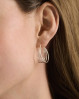 Meget smukke øreringe som giver en flot fylde på en let og elegant måde. Pernille Corydon øreringe til enhver lejlighed.