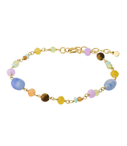 Summer Shades armbånd fra Pernille Corydon. Armbånd med farverige perler i forskellige størrelser og forskellige farver