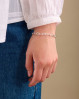Ines armbånd i sølv. Pernille Corydon armbåndet der kan style dit outfit op.